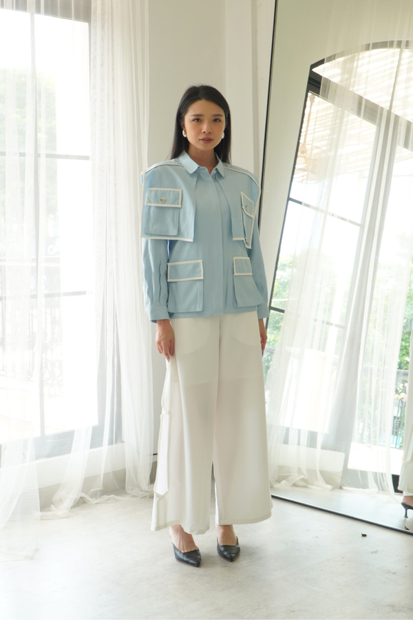 Natalia Top Light Blue