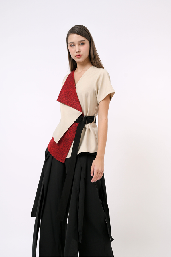 Kaul Top Maroon