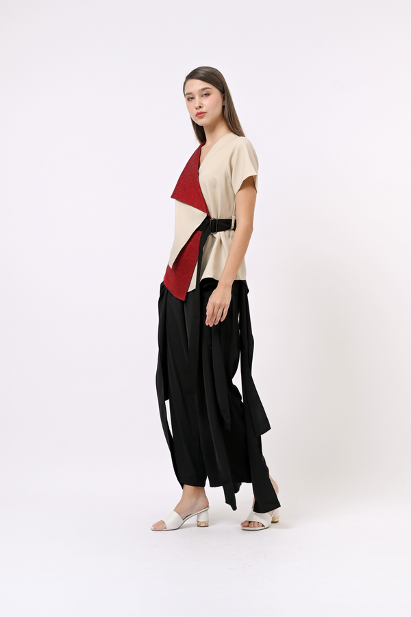 Kaul Top Maroon