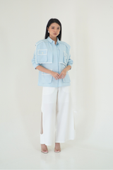 Natalia Top Light Blue