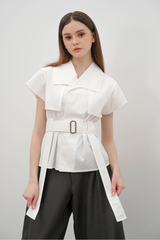 Cindy top white