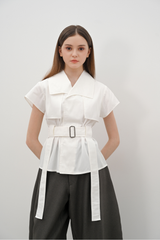 Cindy top white