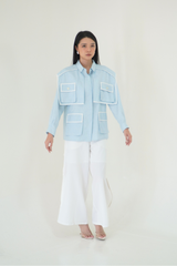 Natalia Top Light Blue