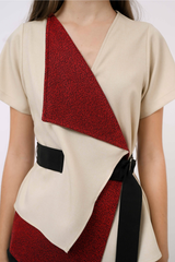 Kaul Top Maroon