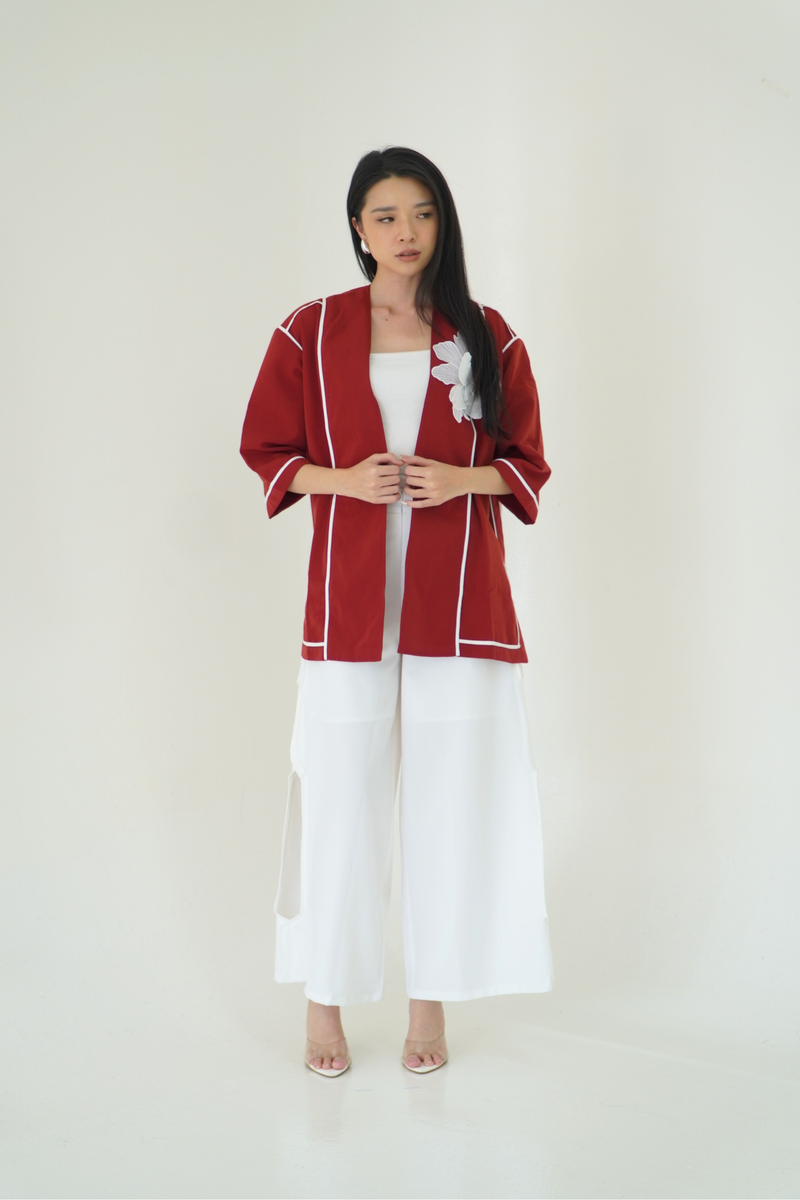 Liliana Outer Maroon
